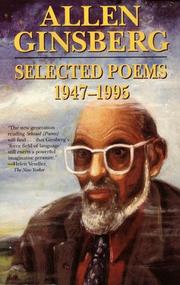 Cover of: Selected Poems by Allen Ginsberg