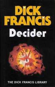 Decider (Dick Francis Library) Dick Francis