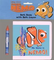 My Name is Nemo! Finding Nemo Bath Book with Crayon RH Disney