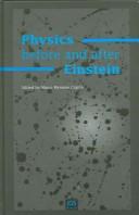 Physics before and after Einstein Marco Mamone Capria