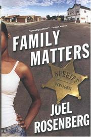 Family matters by Joel Rosenberg
