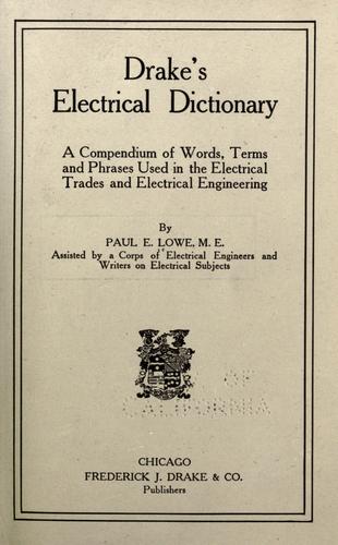 electrical  dictionary