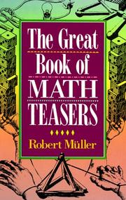The Great Book Of Math Teasers Robert Muller