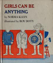 Girls Can Be Anything by Norma Klein