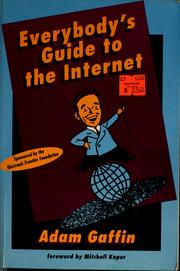Everybody's guide to the internet by Adam Gaffin