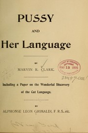 Pussy and her language, Marvin R Clark