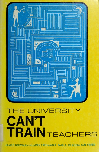 The University can't train teachers by