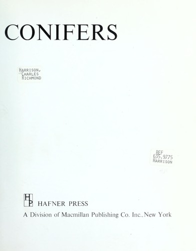 Ornamental conifers by Charles Richmond Harrison