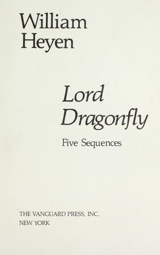 Lord Dragonfly : five sequences by