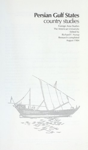 Persian Gulf states : country studies by
