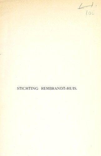 Stichting Rembrandt-Huis by Museum Het Rembrandthuis (Amsterdam, Netherlands)