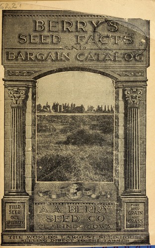 Berry's seed facts and bargain catalog by A.A. Berry Seed Company