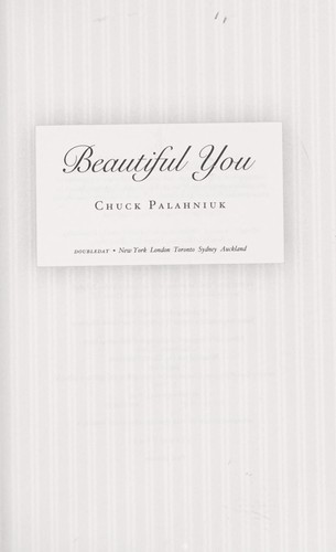 Beautiful you by Chuck Palahniuk