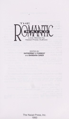 The Romantic Naiad by