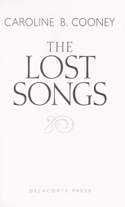 The lost songs by Caroline B. Cooney