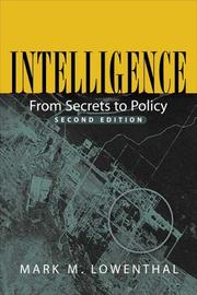 Intelligence by Lowenthal, Mark M.