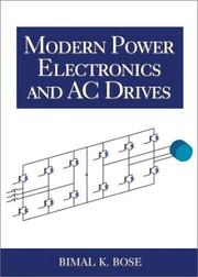 Modern Power Electronics and AC Drives 1st Edition ( Paperback ) Bose, Bimal K. pulished
