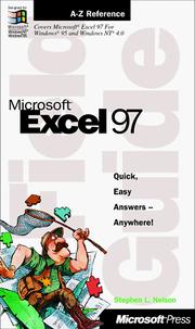 Microsoft Excel 97 Field Guide (Field Guide (Microsoft)) Stephen L. Nelson