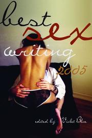 Best Sex Writing 2005 Violet Blue