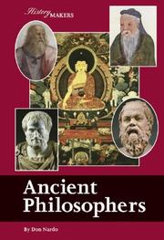 History Makers - Ancient Philosophers Don Nardo