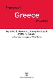 Frommer's Greece [2010] by John Stewart Bowman