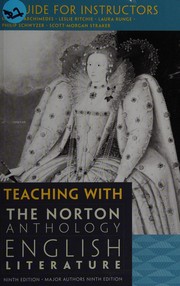 Teaching with the norton anthology of english literature by Laura Runge