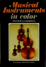 Musical instruments in color by Peter Gammond