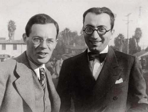 Photo of Petrov E. and Ilf I.