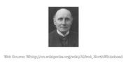 Photo of Alfred North Whitehead