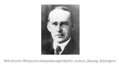 Photo of Arthur Stanley Eddington