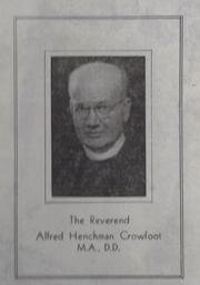 Photo of Alfred Henchman Crowfoot