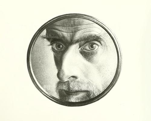Photo of M. C. Escher