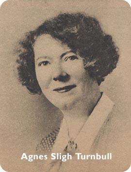 Photo of Agnes Sligh Turnbull