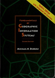 Cover of: Fundamentals of geographic information systems