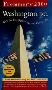 Cover of: Frommer's 2000 Washington, D.C. by Elise Hartman Ford