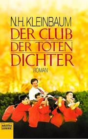 Cover of: Der Club Der Toten Dichter by N. H. Kleinbaum