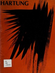 Cover of: Hans Hartung. by Hans Hartung