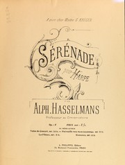 Cover of: Sérénade pour harpe : op. 5 by Alphonse Hasselmans