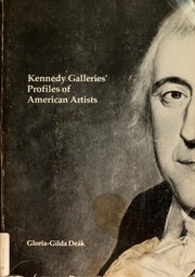 Cover of: Kennedy Galleries' profiles of American artists by Gloria-Gilda Deák