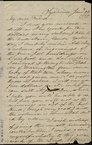 [Letter to] My dear Friend by Samuel J. May