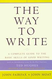 Cover of: The Way to Write | John Fairfax