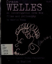 Cover of: Orson Welles.