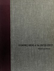 Economic areas of the United States by Donald Joseph Bogue