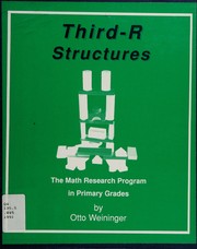 Cover of: Third-R structures: the math research program in primary grades