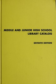 Cover of: Middle and junior high school library catalog