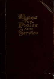 Cover of: Hymns for praise and service