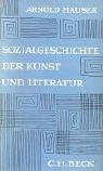 Cover of: Sozialgeschichte der Kunst und Literatur.