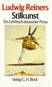 Cover of: Stilkunst by Reiners, Ludwig