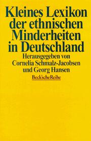 Cover of: Kleines Lexikon der ethnischen Minderheiten in Deutschland