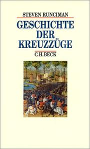 Cover of: Geschichte der Kreuzzüge.